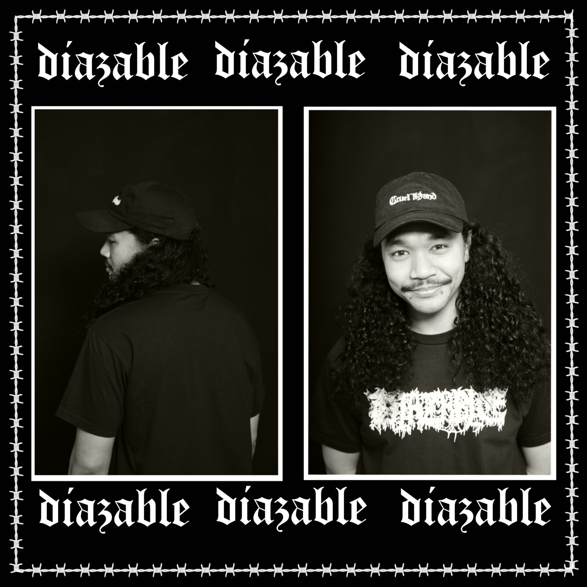 diazable death metal hardcore metallica metal shirt