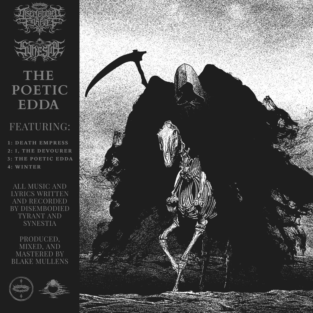 Explore a hyper-intense review of 'The Poetic Edda,' a collaborative EP by Synestia and Disembodied Tyrant. Dive into its destructive symphonic blackened deathcore fusion, pushing boundaries in extreme metal.