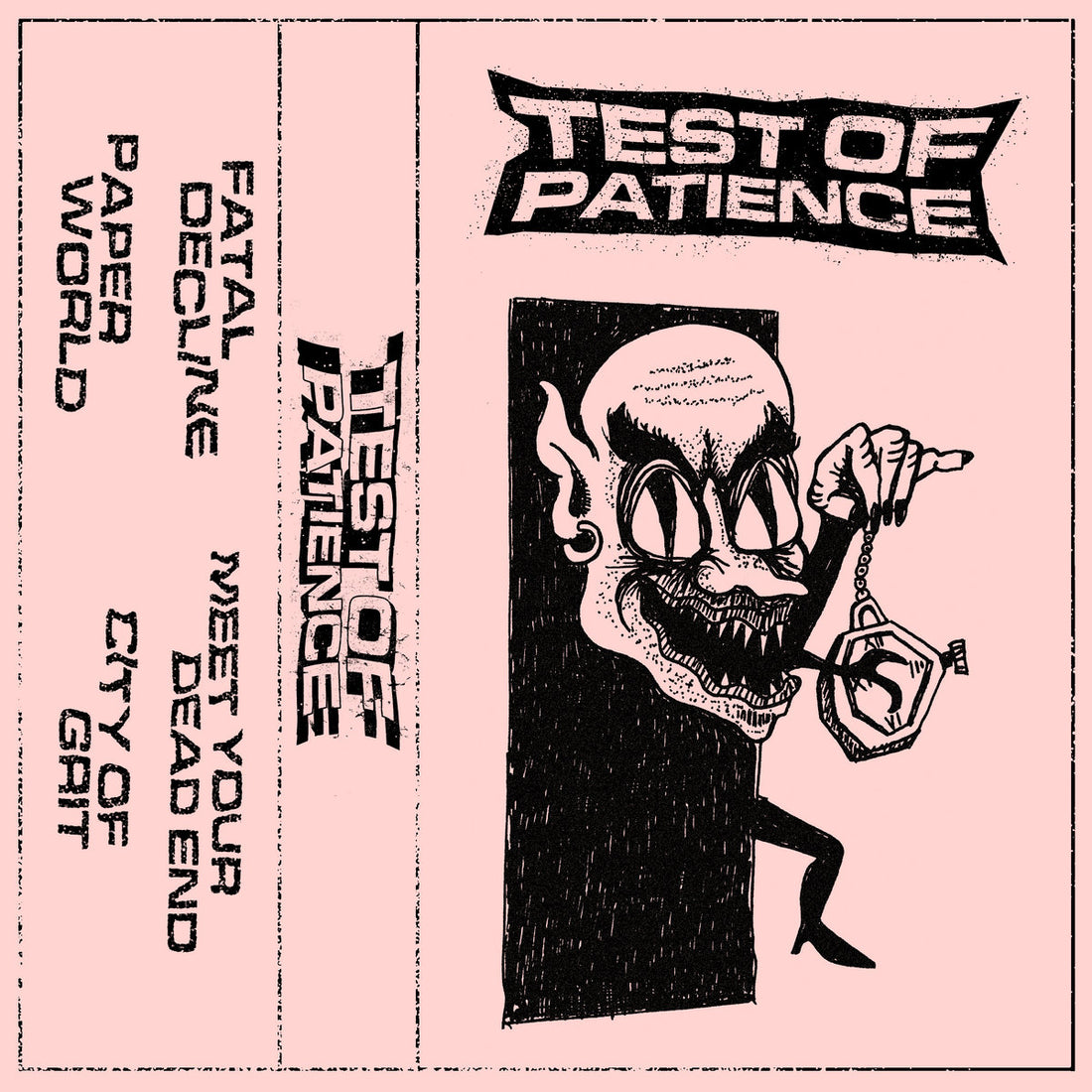 Discover Test of Patience's debut EP 'Test of Patience' – a raw, relentless offering from Glasgow's hardcore scene. Dive into intense riffs and unapologetic energy.