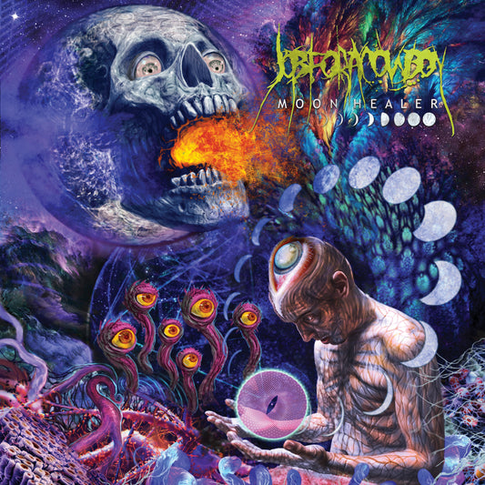 Explore Job for a Cowboy's evolution in their new death metal album 'Moon Healer' with our detailed review. Dive into their dark and intense sound in this critical analysis.