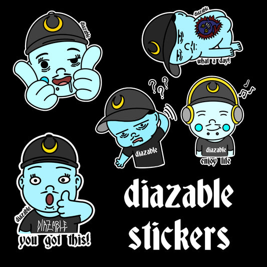 Explore stickers featuring our mascot Baby Noodle from a Texas-based metal clothing brand. Discover our unique designs and show your metal pride.