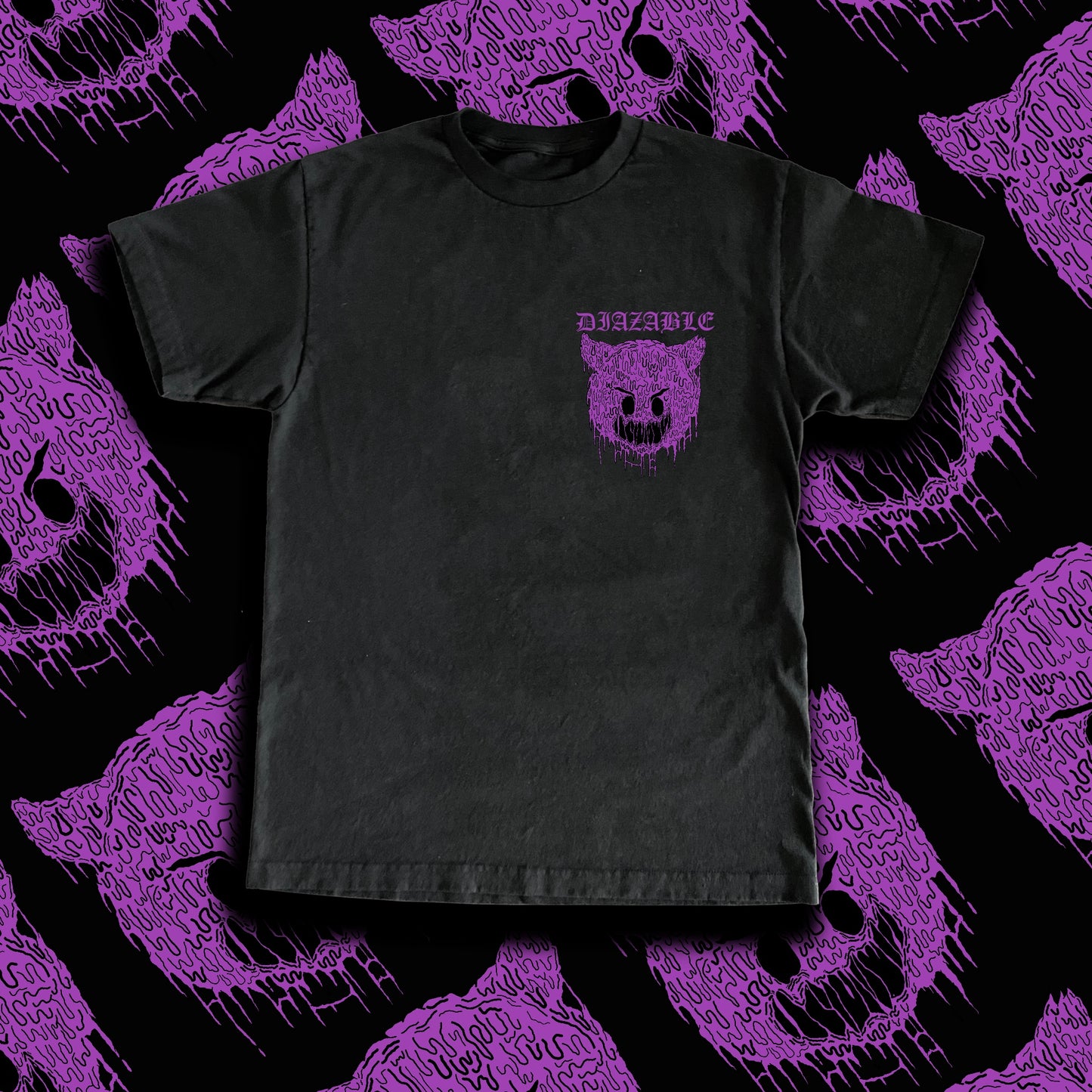 hardcore purple symbol emoji shirt