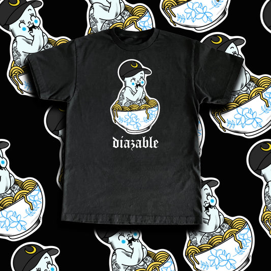 diazable kewpie noodles tattoo shirt