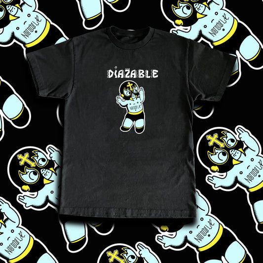 diazable lucha dor hardcore shirt